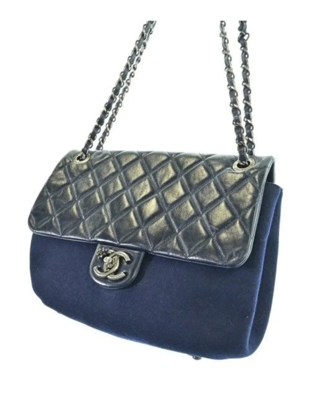 Chanel Shoulder Bag Navy